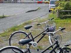 ホテルの自転車を借りてまちブラGO！