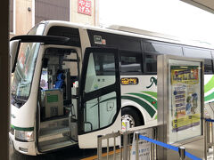 平湯行きのバスがきました！