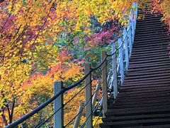 静岡県》夢のつり橋、奥大井湖上駅① Dream suspension bridge