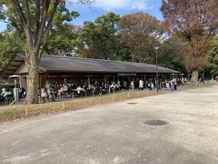 東京都立上野恩賜公園の中にスターバックスコーヒーがあった。
近くにはレストランがないのか大勢並んでいたので入るのはやめた。