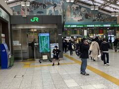 歳をとると大きな駅は疲れます。
改札口から一番端まで歩いて山手線に乗って帰った。
山手線は池袋と日暮里、
また、池袋と品川の間は、空港に行くのによく乗ったが、
上野駅には久しぶりです。
やはり池袋までは遠い。