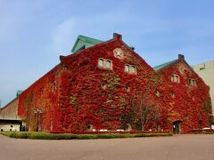 「サッポロファクトリー」
煉瓦造りに紅葉した蔦が
とても綺麗でした。
