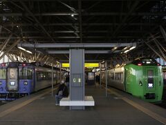 旭川駅到着