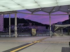 広島駅北口からリムジンバスで空港へ。