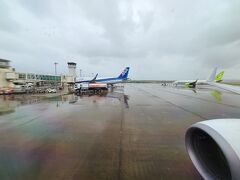 無事に石垣空港に着陸しました。