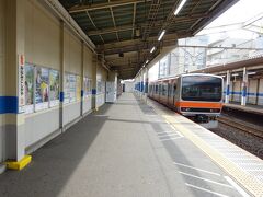 【その１】のつづき

大宮駅から、武蔵野線直通で海浜幕張まで行く「しもうさ号」に乗車。
南越谷駅で降りた。