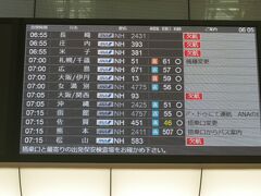 3日目　6/12　6時過ぎに羽田空港。