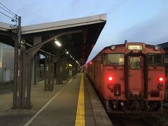 氷見駅に到着しました！