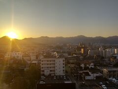 山口3日目。この日も良い天気になりそうです。