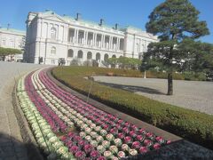 本館を見学した主庭側に来ました
こちらもとても広い庭です