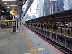 新年早々、出張で福島へ。
コロナ緊急事態宣言直前の東京駅。本当に人がいません・・・。