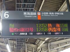 横浜駅を12：58に発車するサフィール踊り子3号に乗車。
横浜から下田までは約2時間半の列車旅です。