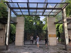 ボタニックガーデン（シンガポール 植物園）入口。もちろん無料。