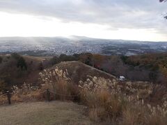 若草山の山頂。水谷茶屋から徒歩55分。