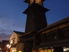 時の鐘。
約400年前、江戸時代の藩主が作ったのが始まりとのこと。