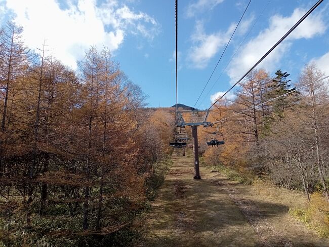 結構な値段するので上がるか迷いましたが、リフトで清里テラスへ上がります。