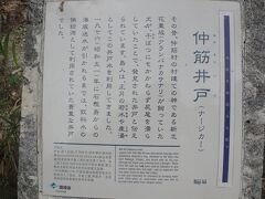 

そして向かい側にある、中筋井戸（なーじかー）