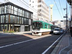 京阪大津線。
路面電車にもなります。

