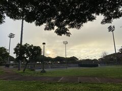 7時前にCORPに到着。みんな朝早くから練習してます。