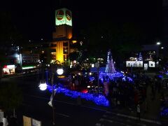 臼井駅は毎年クリスマスが近くなるとイルミネーションが輝く。