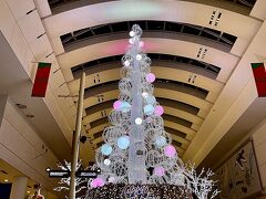 横浜駅から地下鉄で二駅移動。
みなとみらい駅からクィーンズスクエアを通ってホテルへ‥

クリスマスツリーの飾りが香川の祝い菓子「おいり」の様だ。結婚式に配られる、ほんのりと優しい幸せのお菓子だ。