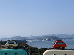 9：20
ホテルから海沿いを走って
鳴門ICから神戸淡路鳴門自動車道へ
大鳴門橋を渡ったところにある
淡路島南PAで休憩
