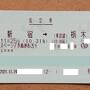 大人の休日倶楽部パス　東武直通特急　東京かいじ　他　2021年11月