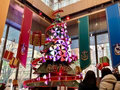 丸ビルに入った時に、「これで私も丸の内女子だ～」と喜んでいた女の子がいましたが、丸の内OLと港区女子が混ざってしまったのでしょうか（笑）
私もずっと丸の内OLになりたいのですが、夢で終わりそうです。
ここにはTree of Hogwarts Magicーホグワーツの魔法の樹ーがありました。
3Dホログラムディスプレイを使用したライティングショーで、物語に登場する魔法動物がツリーの周りを飛び回っていて幻想的でした。
ちょうどショーが始まったので、動画を撮ってみました↓
https://youtu.be/LTIZ2-cH9po