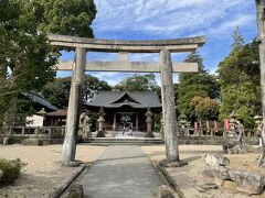 興雲閣の隣の松江神社へお参り。