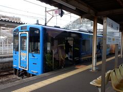 　鹿児島県に入り、新幹線乗換駅でもある出水（いずみ）駅に到着。鶴がくることでも有名な町。