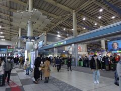 関東の自宅より品川駅で降ります。