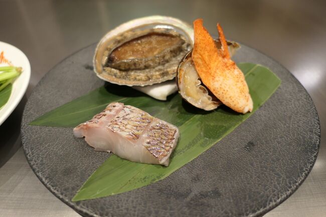 上高地帝国ホテルの海鮮鉄板焼き♪
