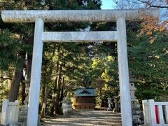 ランチの後に向かったのは阿伎留神社でした。
実はこの鳥居は裏側にあるものです。間違って裏から入ってしまいました。