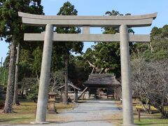 玉若酢命神社に、１０時頃に着きました。