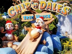 チップとデールはサンタ帽