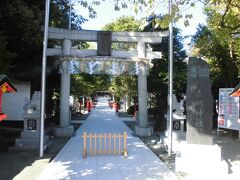 座間で一番大きな神社と思われる鈴鹿明神社です。