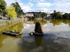 次は、近鉄奈良駅で下車。
東向商店街を歩いて、奈良公園へ。

水が濁った猿沢池が、光の反射できれいに見える～