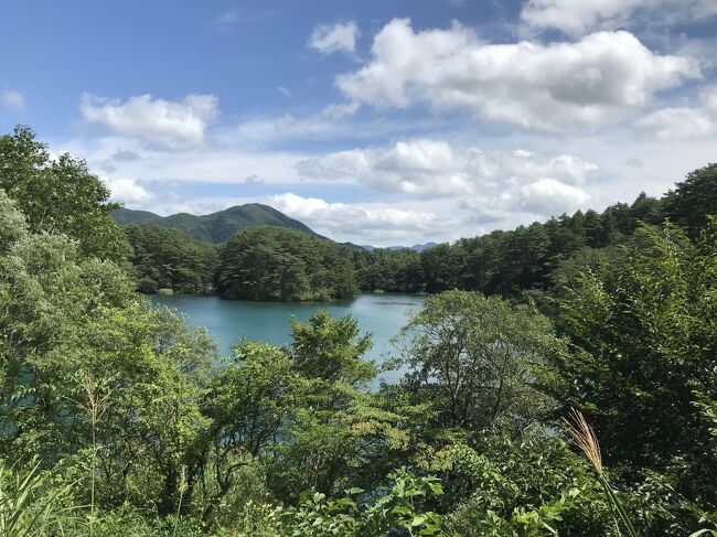 複雑に入り組んだ毘沙門沼