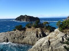 堂ヶ島のトンボロ（瀬浜海岸）