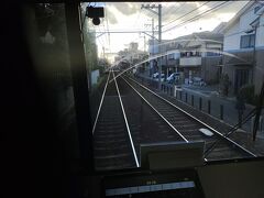 最後の乗り物は、叡山電鉄。これで京都市内へ戻りました。考えて見ると、いろいろな乗り物にもよく乗った旅でした。