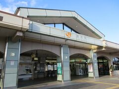 スタートは中央線の恵那駅。

これから目指す宿場町はこの駅が最寄。