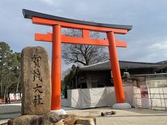 12時過ぎ、最初の目的地上賀茂神社。