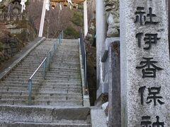 やっと伊香保神社が見えてきた頃には、少し汗ばんできてた！