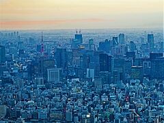 TOKYO SKYTREE /暮-5　天望回廊　夕陽　　39/　　38