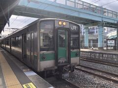 最後の乗換駅、原ノ町。
ここまで来れば仙台はすぐそこ…。