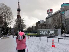 隙あらば雪を触ろうとする人。
初めて飛行機乗ったのも冬の札幌だったよね。

