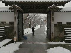 金沢城　石川門の入口
