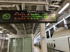 10:52 博多駅から「さくら353号」に乗車して、いざ熊本へ。

