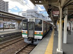 富士駅に到着。
