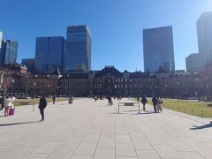 東京駅赤レンガ駅舎を見た後、